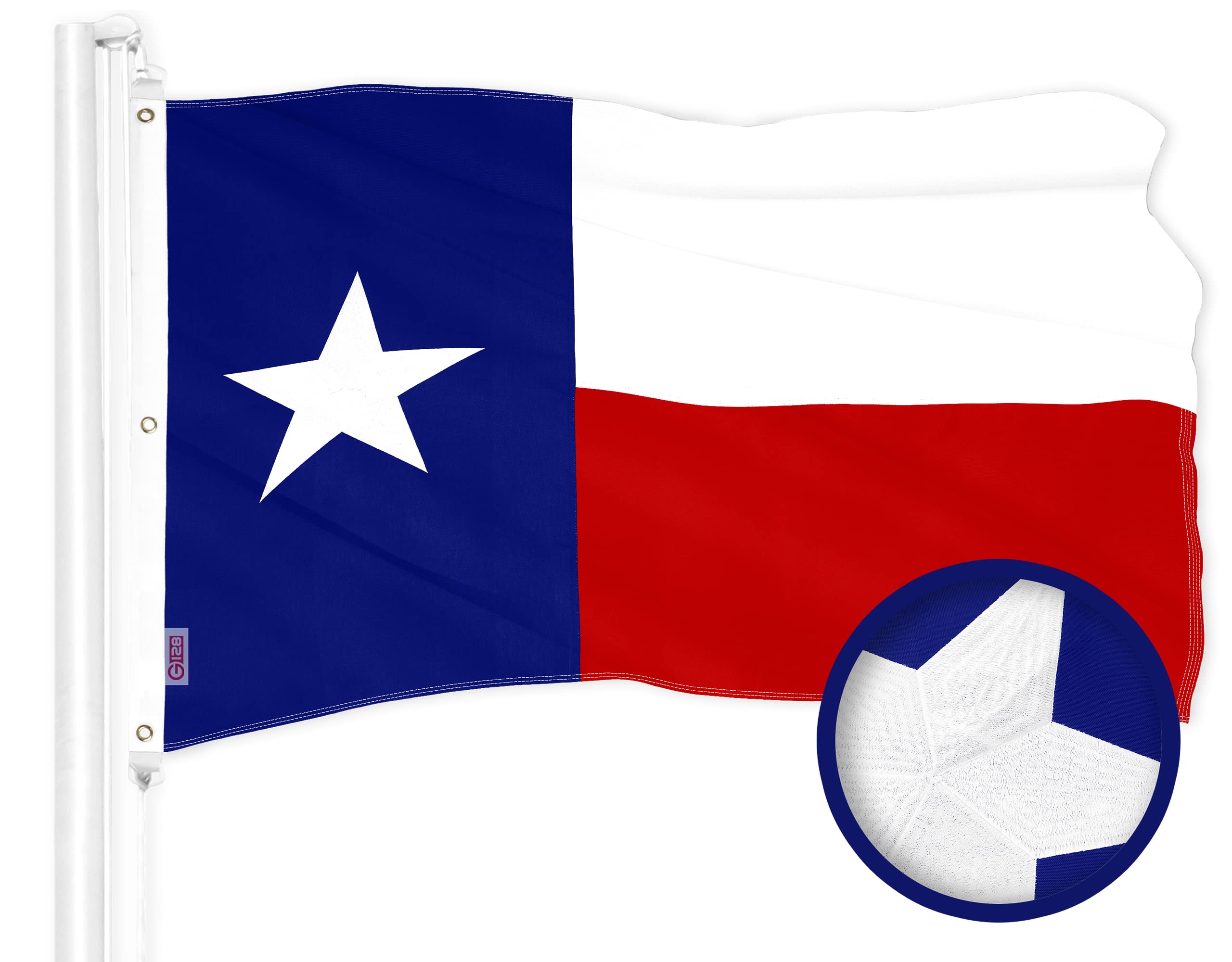 FACETASM ファセッタズム AMERICAN FLAG MA-118AW Amazon.com : G128 Combo Pack: American USA Flag 5x8 Ft & Texas TX